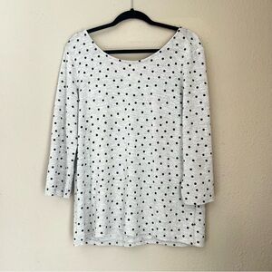 Polka Dot Long Sleeve Top